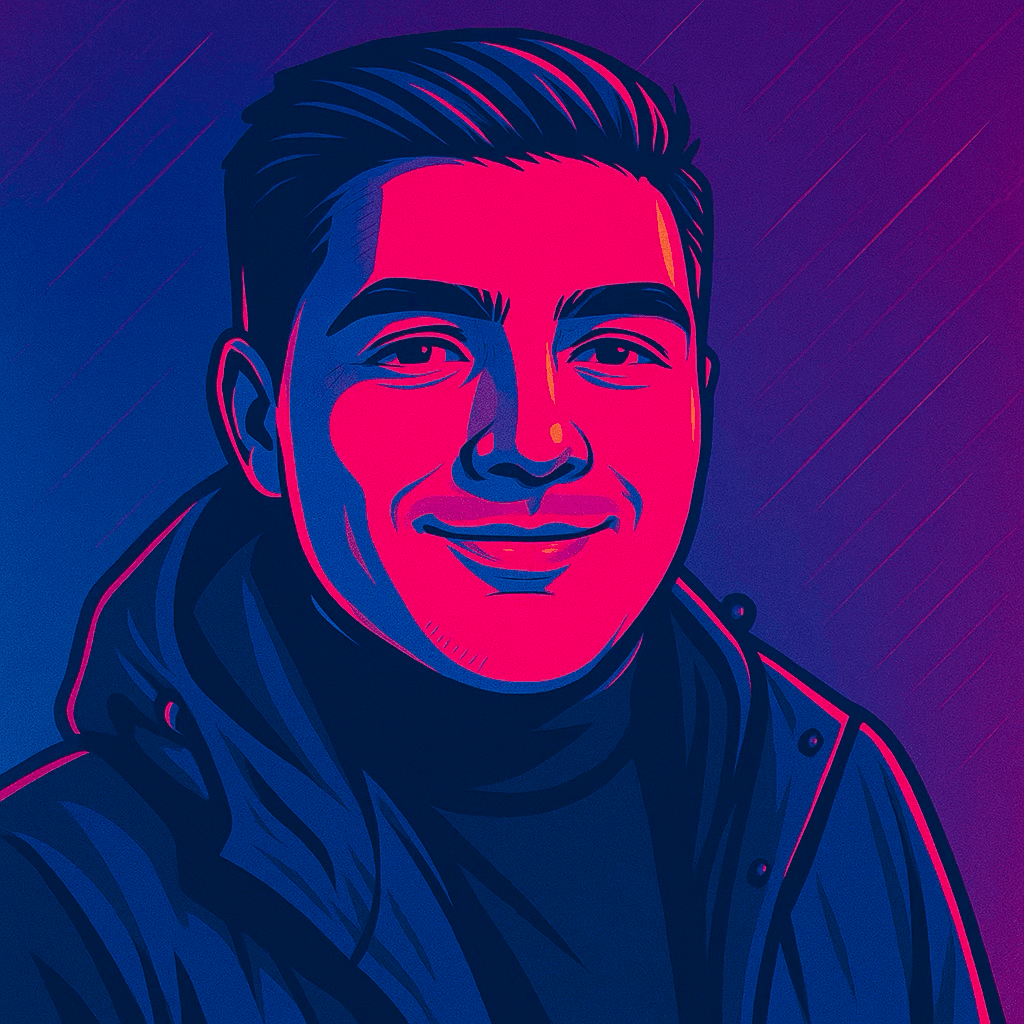 Portrait illustré de Bryan Bogers