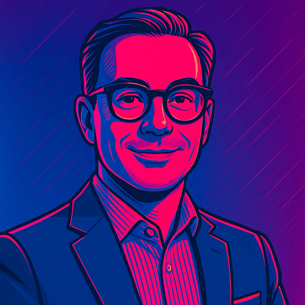 Portrait illustré de Charles Nadler