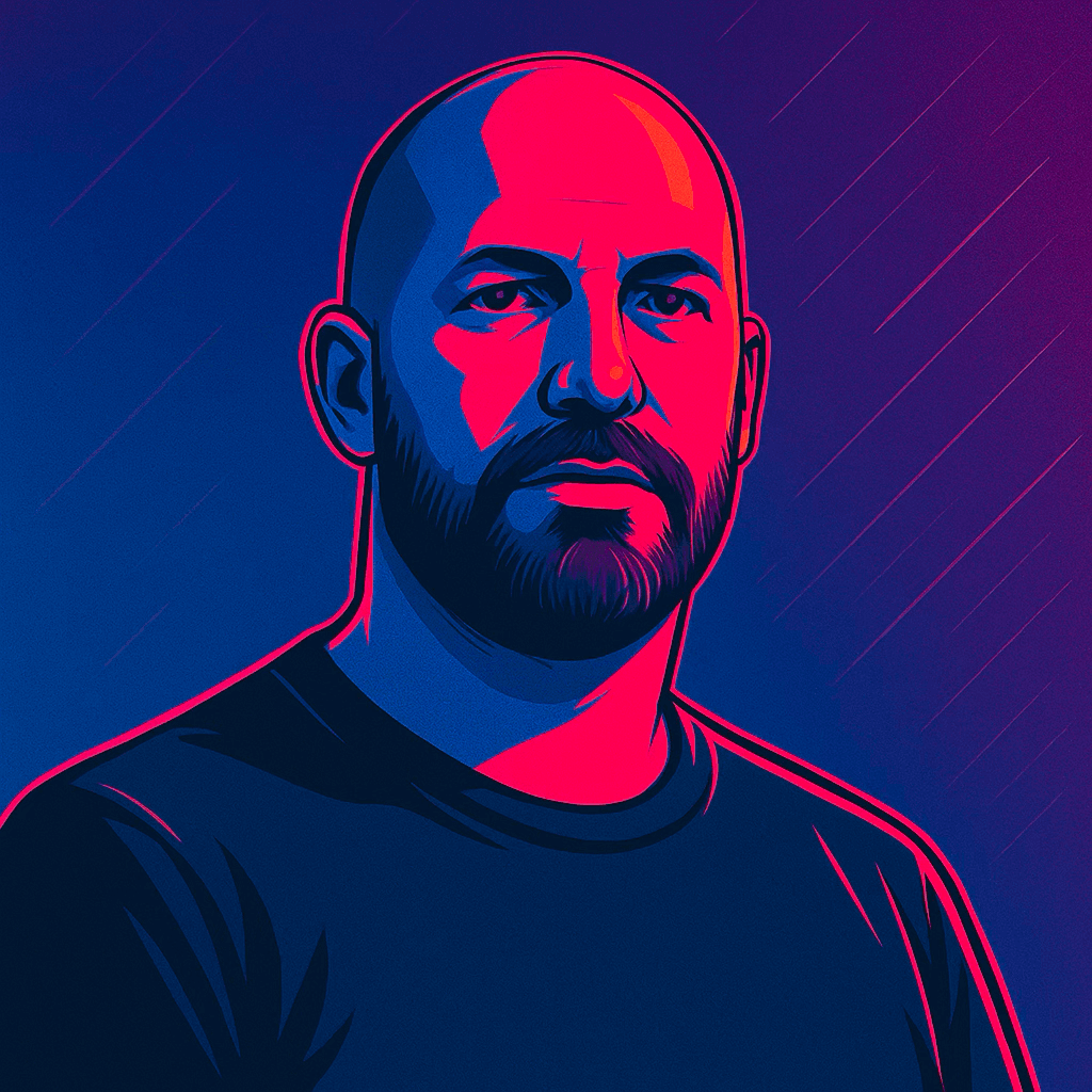 Portrait illustré de David Solito